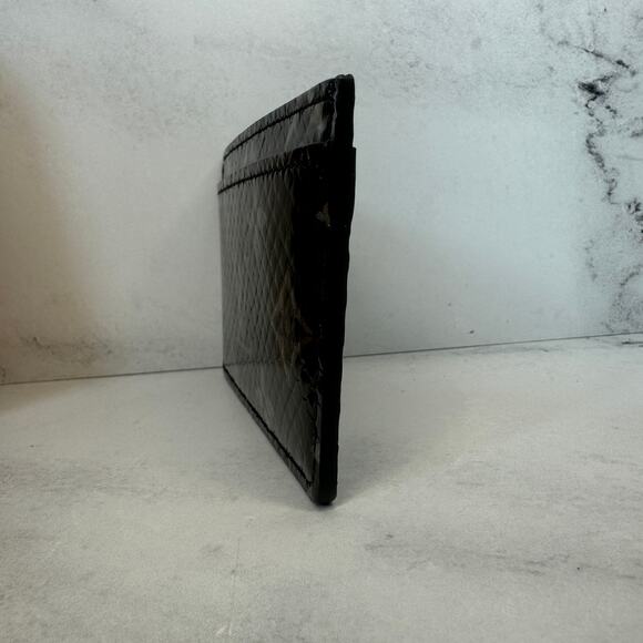 Louis Vuitton Python Cardholder Black/Silver Monogram exotic card case wallet LV - Picture 5 of 10